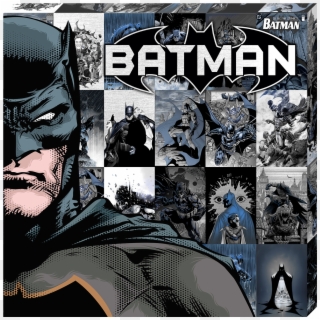 Batman Metallic Canvas Clipart
