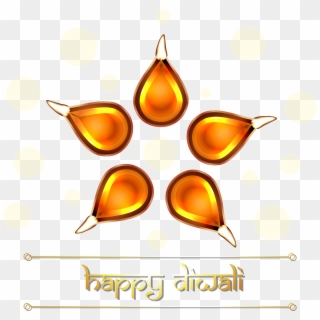 Beautiful Decoration Happy Diwali Png Clipart Image - Diwali Background In Png Transparent Png