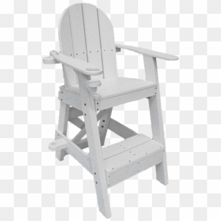 505 Lifeguard Chair White Simple - Chair Clipart