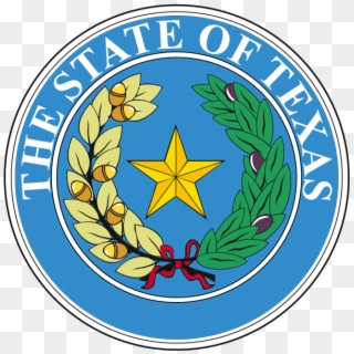 State Seal Of Texas - Texas State Motto Seal Clipart