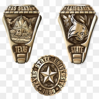 Share Your Ring Design With Friends And Family - Texas State College Ring Clipart