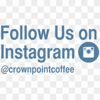 Follow Us On Instagram Png - Follow Us On Instagram Logo Blue Clipart