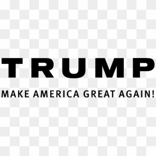 Trump 2016 Logo Black And White - Trump Clipart