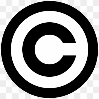 1 - Copyright Symbol Png Clipart
