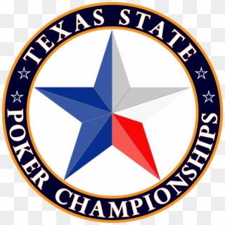 Texas State Poker Championships Round Logo - Circle Clipart