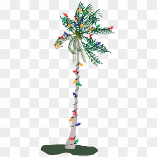 Christmas Palm Image - Christmas Palm Tree Vector Clipart