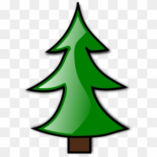 Christmas Tree Clip Art Pictures Clipart Images Clipartandscrap - Plain Christmas Tree Cartoon - Png Download