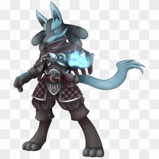 Cecil The Lucario, Character For Pokemon Of Avalon - Lucario Character Clipart