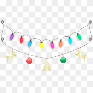 1024 X 584 6 - String Of Lights Christmas Clipart