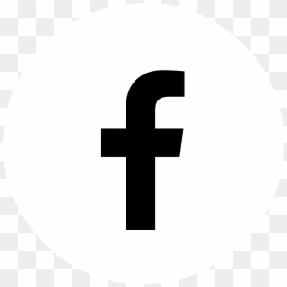Facebook Logo Png Transparent & Svg Vector Freebie - Circle White Facebook Logo Clipart
