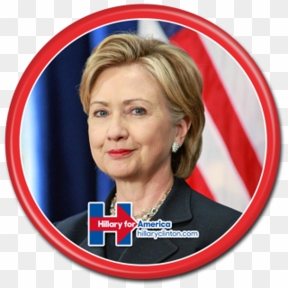 Hillary Clinton Button - Fighting For Women's Rights Quotes Clipart
