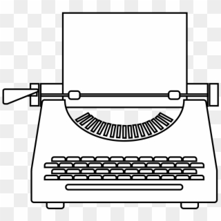 Old Typewriter Icon Clipart