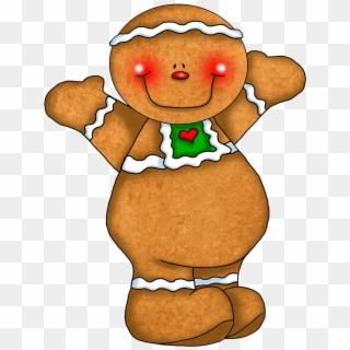 Фото, Автор Arana На Яндекс - Cute Cartoon Gingerbread Man Clipart