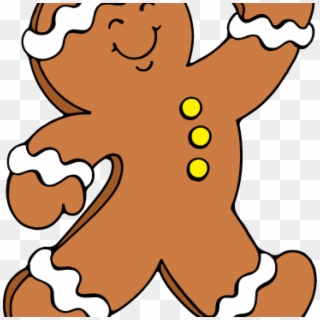Gingerbread Man Clipart Gingerbread Man Book Free Clipart - Gingerbread Man Clip Art - Png Download
