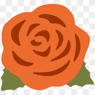 Open - Rose Emoji Android Clipart