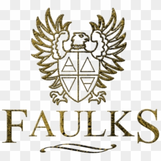 Martin Faulks Logo With Crest - Emblem Clipart