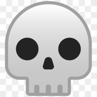 Skull Emoji Png - Emoji Muerte Clipart