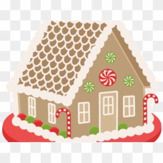 Big Gingerbread House Clipart - Png Download