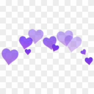 Drawn Crown Picsart Png - Purple Heart Crown Png Clipart