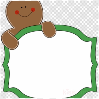 Download Gingerbread Man Border Clipart Gingerbread - Bobble Hat Transparent Background - Png Download