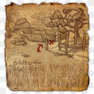 Reaper's March Treasure Map Vi - Eso Clockwork City Treasure Map 1 Clipart