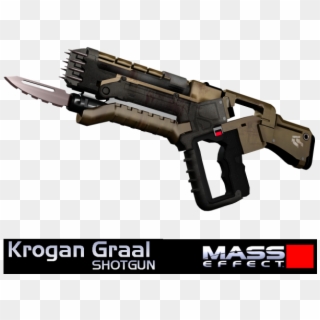 Mass Effect Krogan Graal Shotgun - Mass Effect Shot Gun Clipart