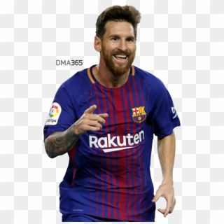 Lionel Messi By Dma365 Pluspng - Messi Barcelona 2018 Png Clipart