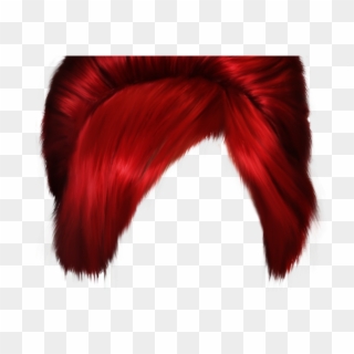 Black Hair Clipart Spiky Hair - Red Hair No Background - Png Download