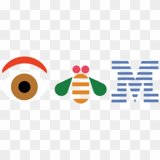 4094 X 1233 1 - Eye Bee M Logo Png Clipart