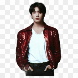 Jeon Jungkook In Red Clipart