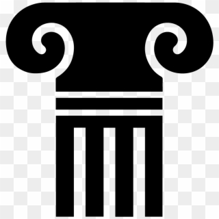 Greek Column Icon - Greek Column Icon Png Clipart