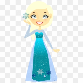Download Frozen Clipart Elsa Disney Princess Anna - Vestido De Elsa Para Dolls Png Transparent Png