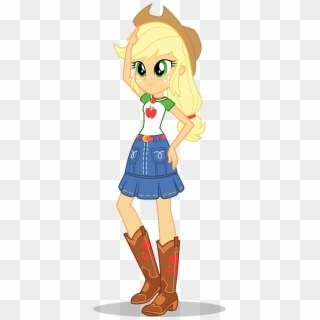 My Little Pony - Mlp Applejack Equestria Girl Clipart