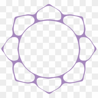 Sharp Lotus Background 3 - Circle Clipart