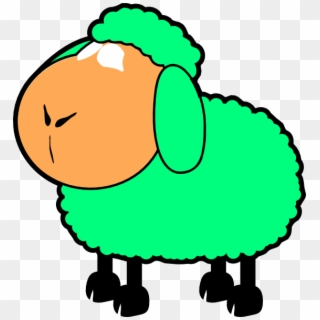 How To Set Use Green/blue Sheep Svg Vector Clipart