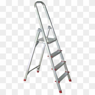 Aluminium Step Ladder Manufacturer Supplies Commercial - Aluminium Ladder Png Clipart