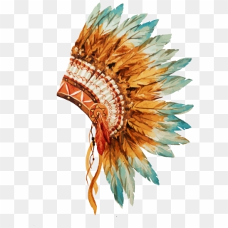 3333 X 3333 4 - Native American Headdress Png Clipart