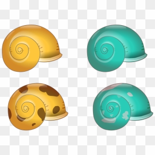 Shell,shiny - Snail Clipart
