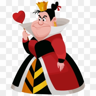 Queen Of Hearts01 - Alice In Wonderland Queen Of Hearts Png Clipart