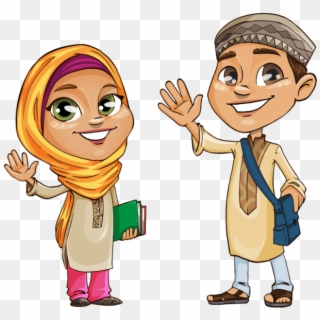 Free Png Download Children Vector Png Png Images Background - Islamic Kids Clipart