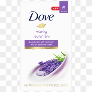 Dove Lavender Beauty Bar Clipart