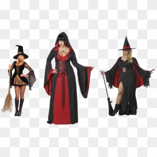 Plus Size Costume Witch Clipart