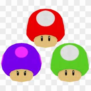 Mario Mushroom Png - Super Mario 3d Land Mushroom Clipart