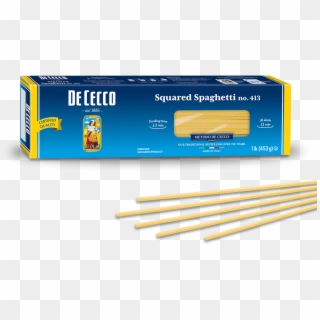 Squared Spaghetti No - De Cecco Squared Spaghetti Clipart