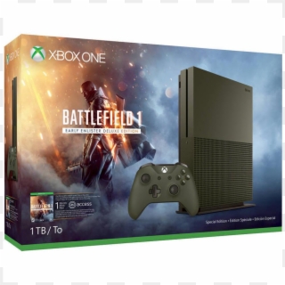 Auction - Xbox One S Battlefield 1 Edition Clipart