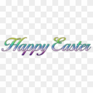 Posted On April 7, 2017 Full Size - Happy Easter Sunday Words Clipart