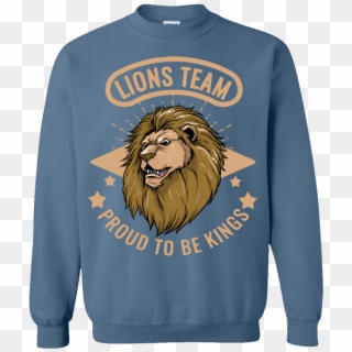 Lions Team T Shirt Design - Ugly Christmas Sweaters 2018 Clipart