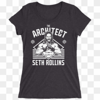 Seth Rollins "the Artchitect" Tri Blend Women's T Shirt - Peruvian Puff Pepper T Shirt Clipart
