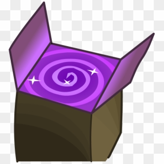 Lodge Attic Box Portal Open - Box Open Png Purple Clipart