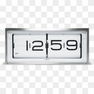 Brick Wall/desk Clock, Stainless Steel White Face-0 - Brick Clock Clipart